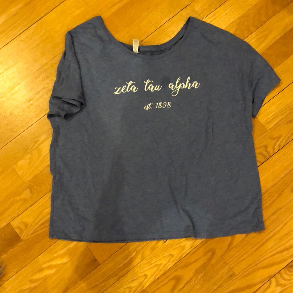Zeta tau alpha flowy T-shirt